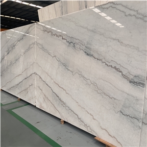 China Guangxi White Marble Slabs For Wall And Floor Design