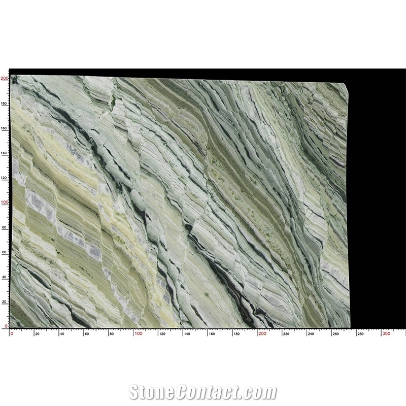 China Shangri La Jade Green Marble Slabs For Wall & Floor