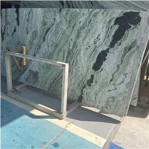 China Shangri La Jade Green Marble Slabs For Wall & Floor