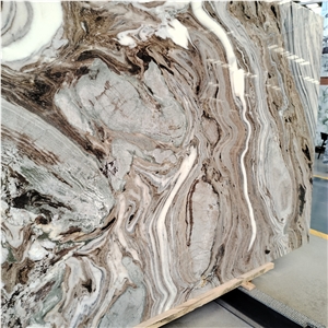 Customize Exclusive River Storm Quartzite Slabs For House