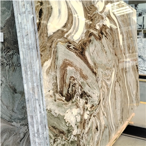 Customize Exclusive River Storm Quartzite Slabs For House