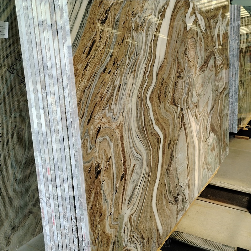 Customize Exclusive River Storm Quartzite Slabs For House