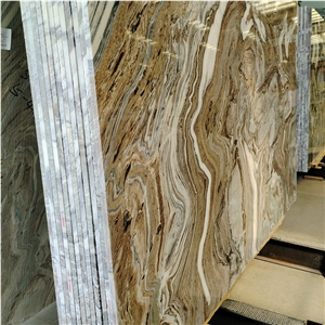Customize Exclusive River Storm Quartzite Slabs For House