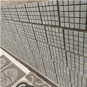 Factory Price Grey Granite Cube Paving Stone For Outdoor