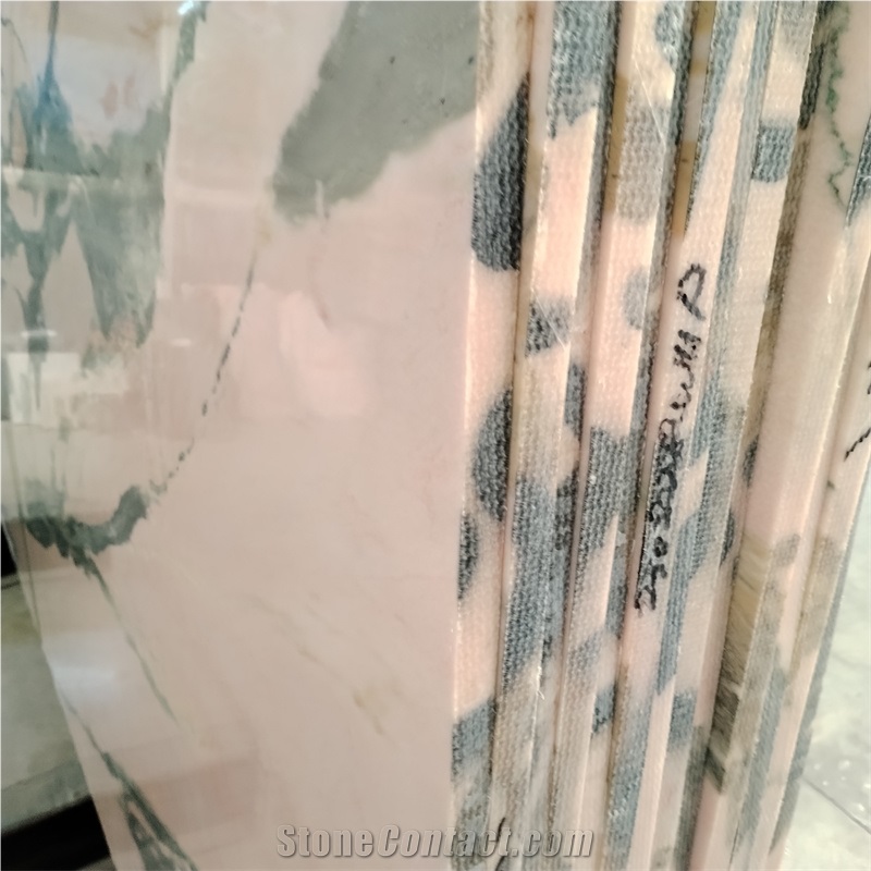High Quality Polished Rosa Portugal Marble Slabs For Ceiling