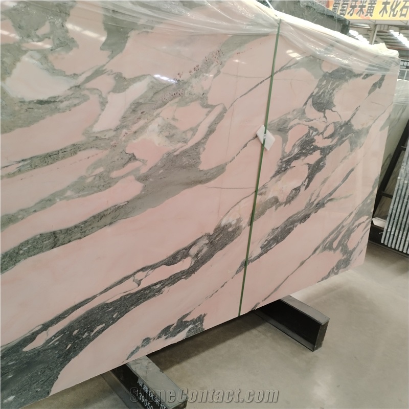 High Quality Polished Rosa Portugal Marble Slabs For Ceiling