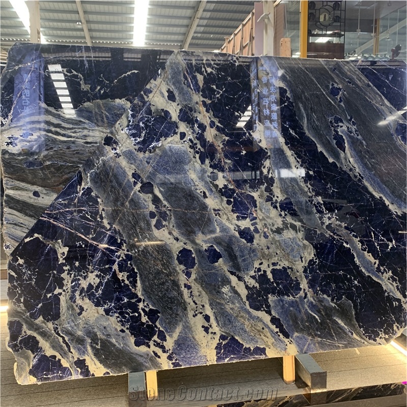 Luxury Azul Bahia Blue Granite Slabs For Wall Decoration