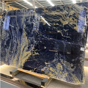 Luxury Azul Bahia Blue Granite Slabs For Wall Decoration