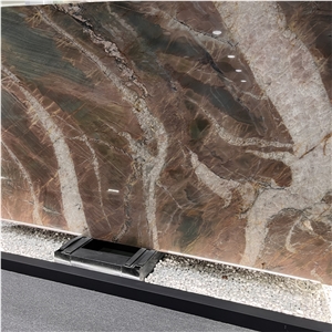 Natural Luxury Volupia Quartzite Slabs For Background Decor