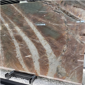 Natural Luxury Volupia Quartzite Slabs For Background Decor