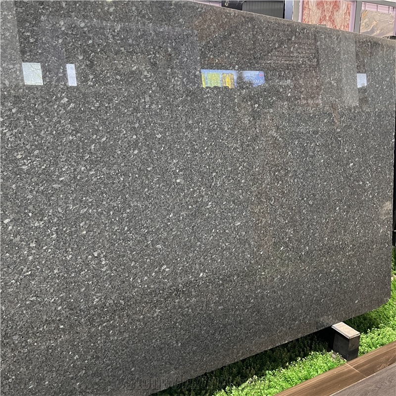 Natural Polished Blue Pearl Granite Slabs For Wall Cladding