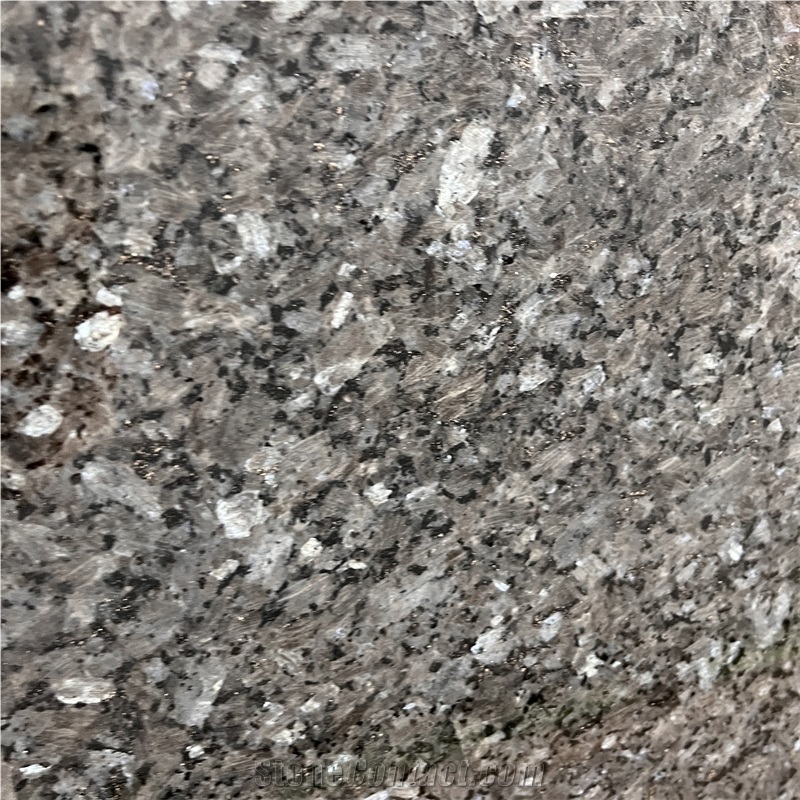 Natural Polished Blue Pearl Granite Slabs For Wall Cladding