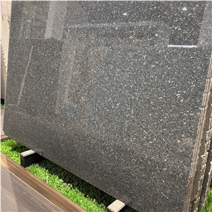 Natural Polished Blue Pearl Granite Slabs For Wall Cladding
