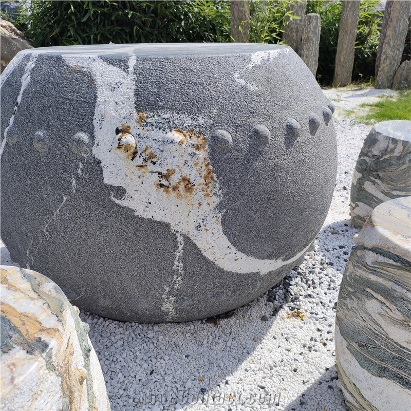Nature Outdoor Stone Furniture  For Exterior Table