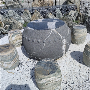 Nature Outdoor Stone Furniture  For Exterior Table