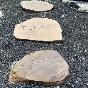 Nature Stone Landscape For Garden Custom Steps