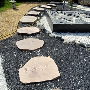 Nature Stone Landscape For Garden Custom Steps
