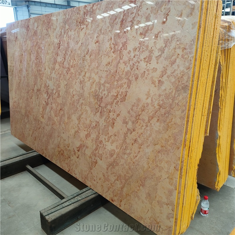 New Product Polishing Golden Rose Marble For Floor Tiles