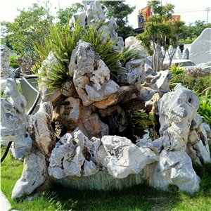 Taihu Lake Stone For Garden Rockery Decoration
