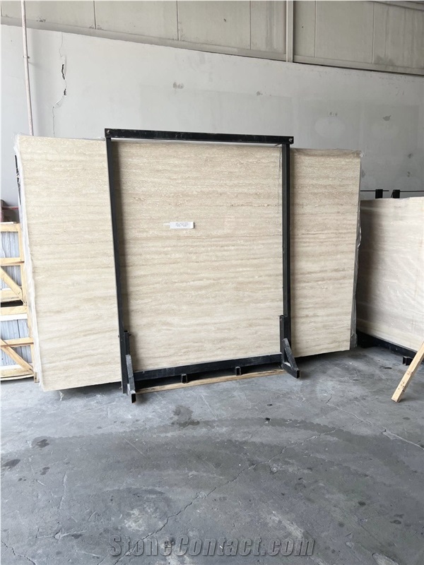 Classic Light Travertine Slabs