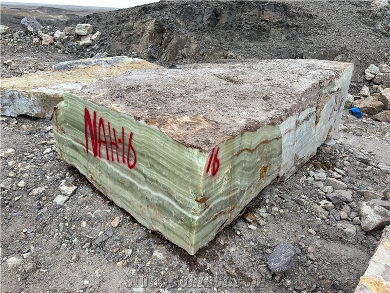 Afghan Green Onyx Blocks