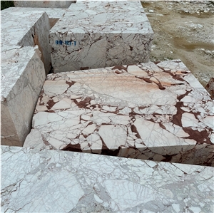 Calacatta Viola Red Marble Block Quary Owner