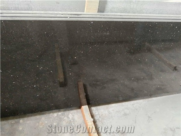 Black Galaxy Granite Tiles & Slabs