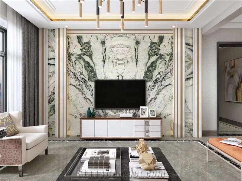 Calacatta Da Vinci Quartzite Slabs