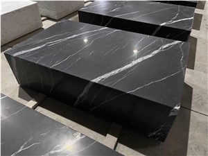 Marble Coffee Tables Plinths Nero Marquina Furniture