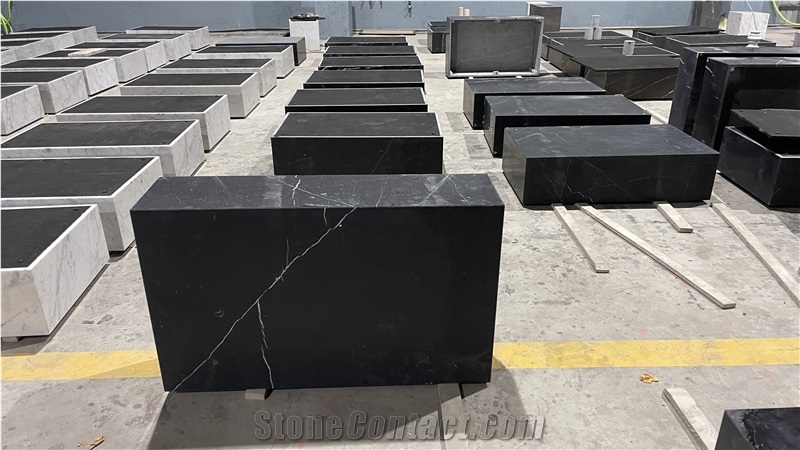 Marble Coffee Tables Plinths Nero Marquina Furniture