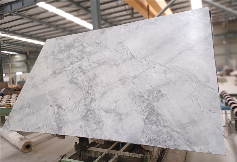 Super White Calacatta Infinity White Marble Slabs 20Mm