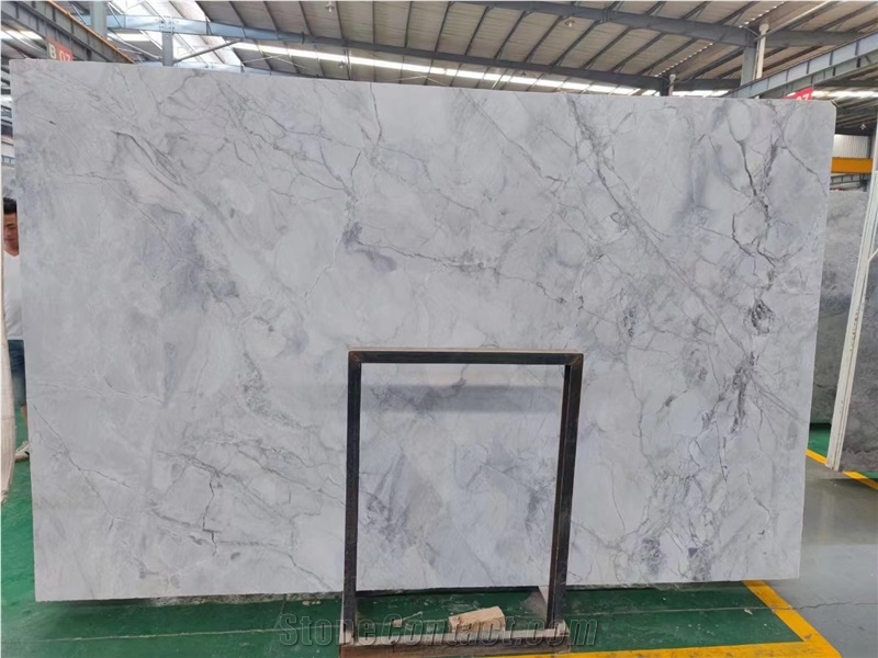 Super White Calacatta Infinity White Marble Slabs 20Mm