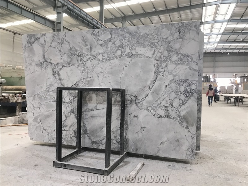 Super White Calacatta Infinity White Marble Slabs 20Mm