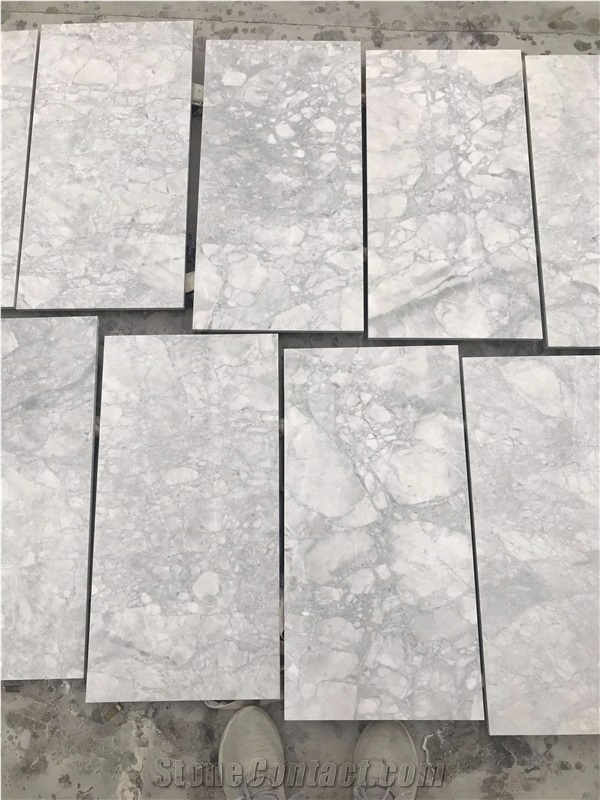 Super White Quartzite 10Mm 12Mm Hexagon Kit Kat Herringbone