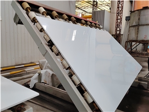3CM Thickness Pure White Nano Crystallized Glass Stone