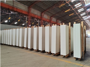 3CM Thickness Pure White Nano Crystallized Glass Stone