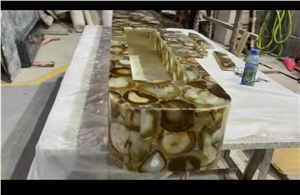 Semi-Precious Stone Onyx Sink GA026