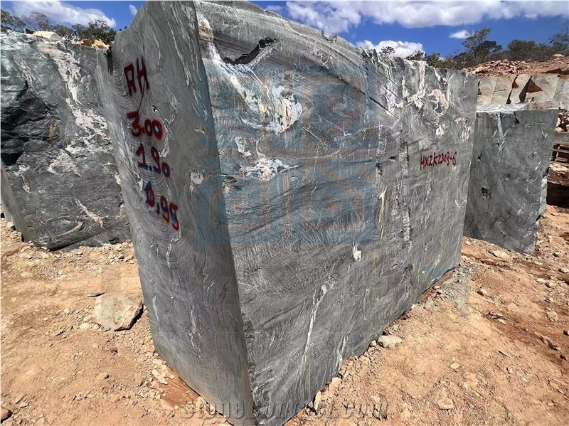 Peacock Green Quartzite Blocks