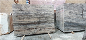 Silver Travertine Like Romano