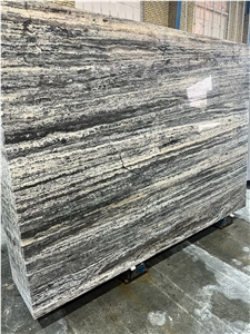 Silver Travertine Like Romano