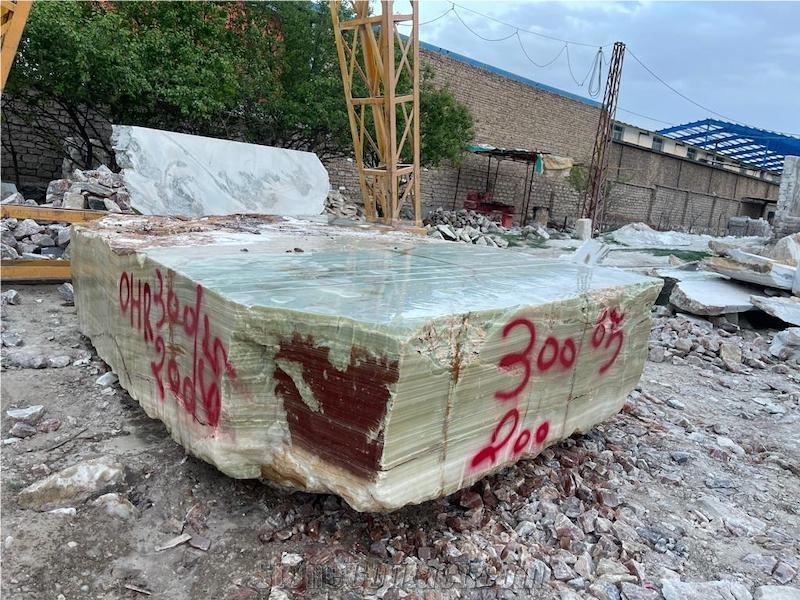 Afghan Green Onyx Blocks