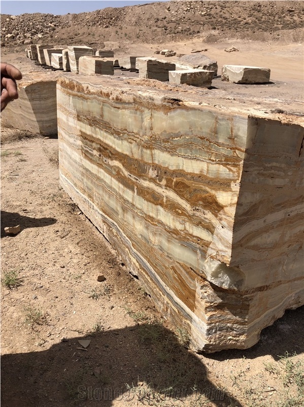 Bamboo Green Onyx Blocks