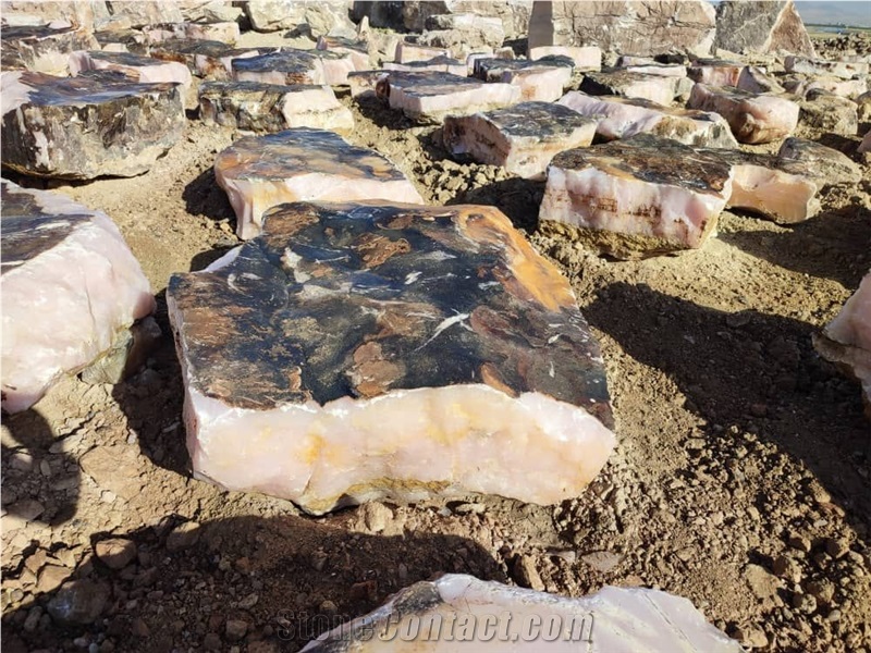 Pink Onyx Blocks