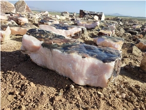 Pink Onyx Blocks