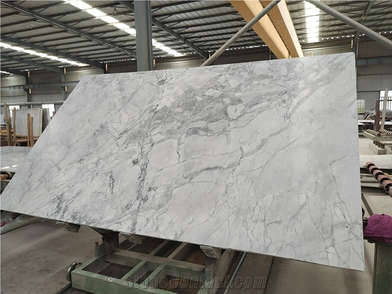 Fantasy White Quartzite Honed Slab