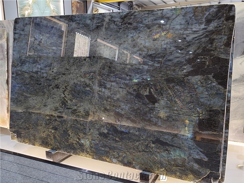 Labradorite Blue Granite Polished Slab