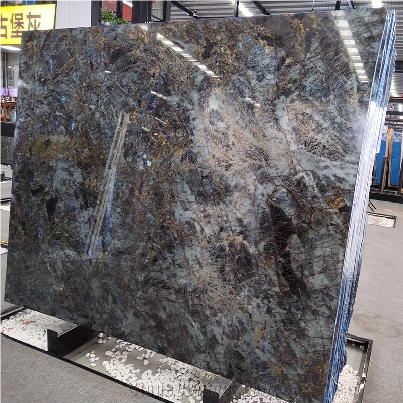 Labradorite Blue Granite Polished Slab