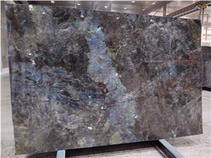 Lemurian Blue Granite Polished Slab