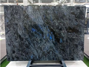 Madagascar Labradorite Blue Polished Slab