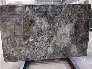 Madagascar Labradorite Blue Polished Slab